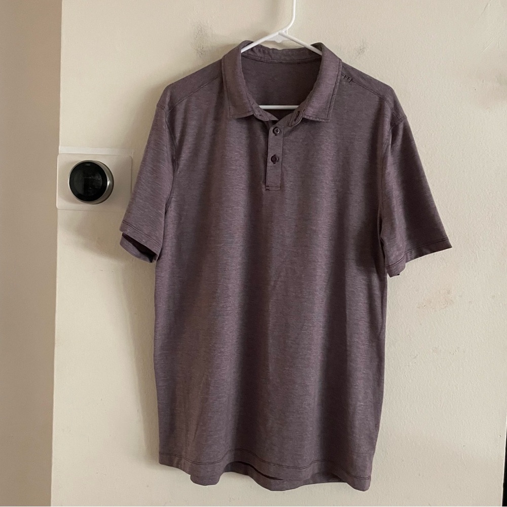 Lululemon polo short sleeve shirt size large